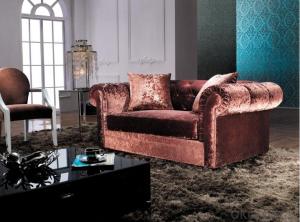 Modern Design Chesterfield Sofa of Fabric Material