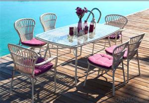 Garden Set High Class with Round Rattan  CMAX-DS002MYX System 1