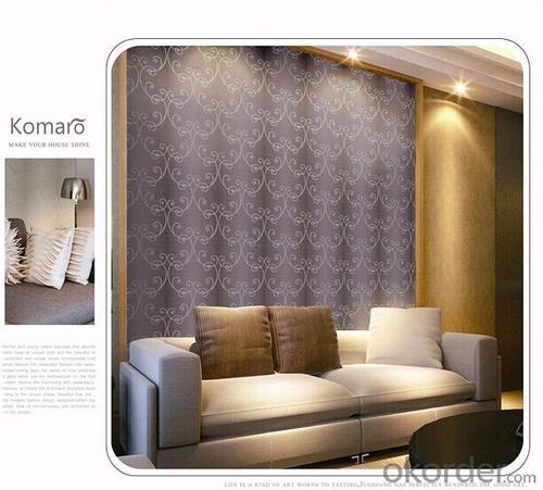 PVC Wallpaper Straw Modern Solid Color Embossed Classic Bedroom Textured Wallcovering System 1