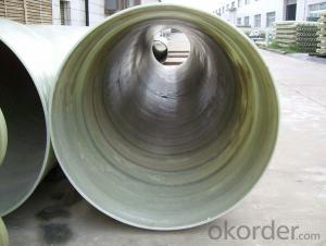 GRE pipe, FRP pipe Manufacturer Passed ISO 9001 with Good Quality