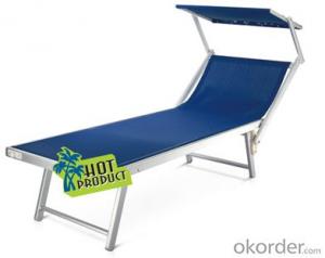 Outdoor SGS Textliene Chaise Lounge Sunbed