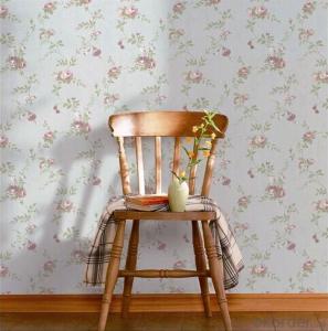 PVC Wallpaper Vintage Luxurious Flowery Floral Design Home Gorgeous Decor System 1