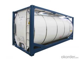 Heavy Duty 20FT Tank Container for Transporting Oil and Gas