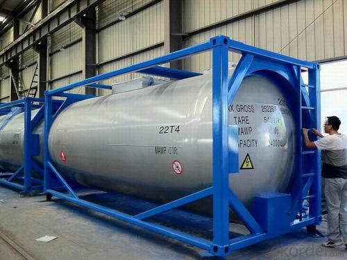 40FT Steel Shipping Tank Container for Storing Fuel System 1