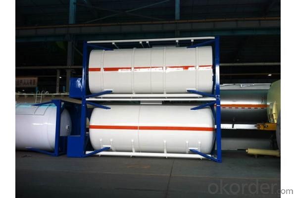 Heavy Duty 20FT Tank Container for Transporting Oil and Gas System 1