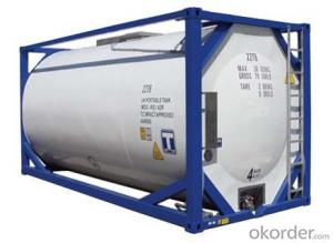 20FT Shipping Tank Container for Storing Fuel and Gas
