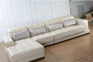 Soft Leather Sofa Classic Style for Living room