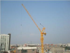 12 Tons Luffing Jib Tower Crane QD228 With 50m Jib System 1