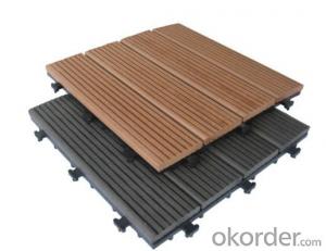 Waterproof Outdoor Flooring WPC Decking/Pass CE, ISO-9001,ISO-14001 certification System 1