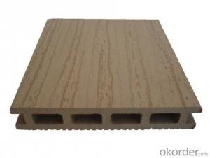 WPC decking/high density HDPE wood plastic composite