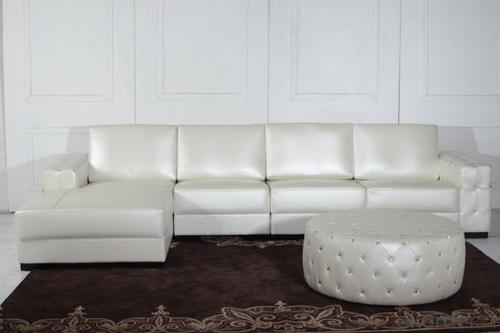 Modern Style Leather Sofa for Living Room System 1