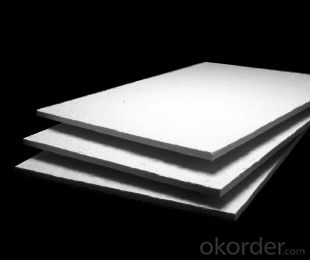 Ceramic Fiber Board Low Density High Strength Heat Insulation System 1