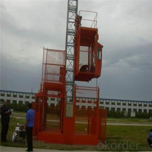 Building Hoist SCD250/250 Two Cage Counterweight