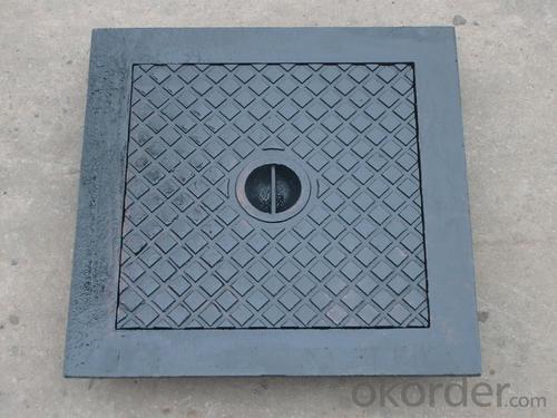 Manhole Cover Ductile Cast Iron on Hot Sale Heavy Telecom Sew System 1