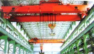 Qd (5+5) T- (16+16) T Low Level Slewing Overhead Crane with Carrier-Beam