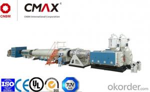 CMAX Large Diameter HDPE Water Supply and Gas Supply Pipe Extrusion Line