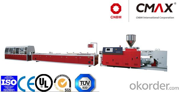 PVC High Speed Profile & Foamed Profile Extrusion Line System 1