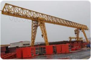 Top design truss type single beam gantry crane for out door usage
