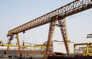Top design truss type single beam gantry crane for out door usage