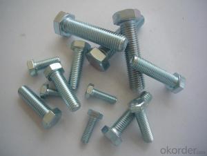 Bolt HALF THREAD M6*100 HEX Made in China