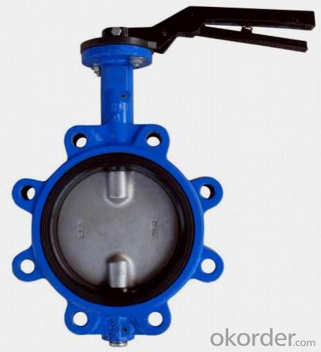 Butterfly Valve Pneumatic Double Flange Made In China System 1