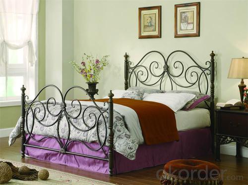 Metal Single Bed with Modern design Hot Sale MB305 System 1