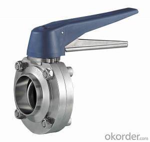 Butterfly Valve Stainless Steel Threaded Directional Made in China