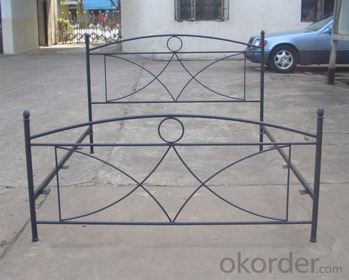 Metal Single Bed with Modern design Hot Sale MB308 System 1