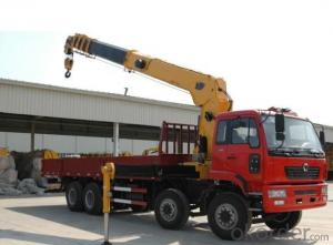 SNIO truck 4x2 chassis with 8ton boom crane 5tone to 8tone System 1
