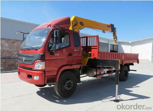 Truck mounted crane with FOTON camion BJ5122V4PBB-A1 4x2 avec grue de 7 tonnes System 1