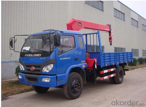 truck mounted crane tipper tray RHD with crane 5ton System 1