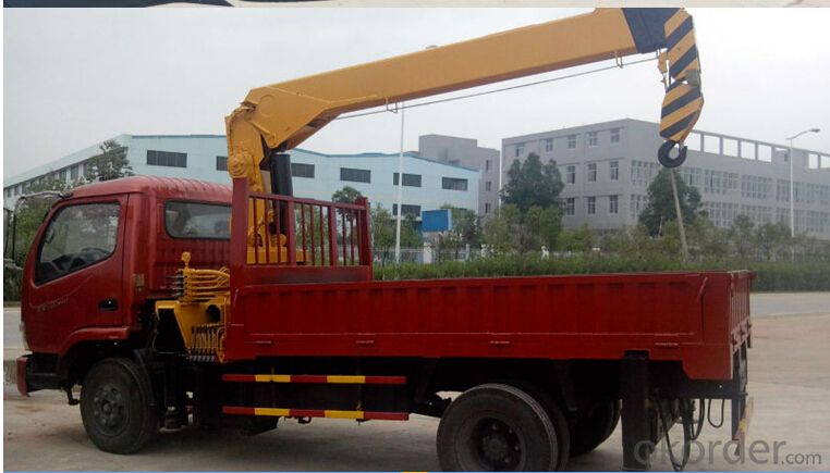 Truck mounted crane with FOTON camion BJ5122V4PBB-A1 4x2 avec grue de 7 tonnes
