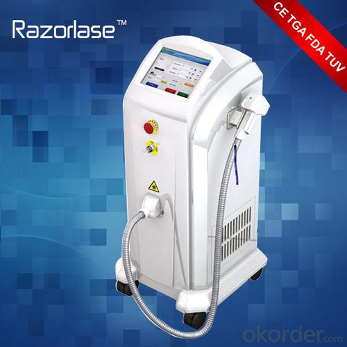 Top Quality 808 Diode Laser Germany Bars High Energy Effective Hair Removal Machine System 1