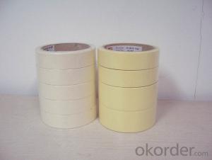 Masking Tape of Low Tack and Various Colors