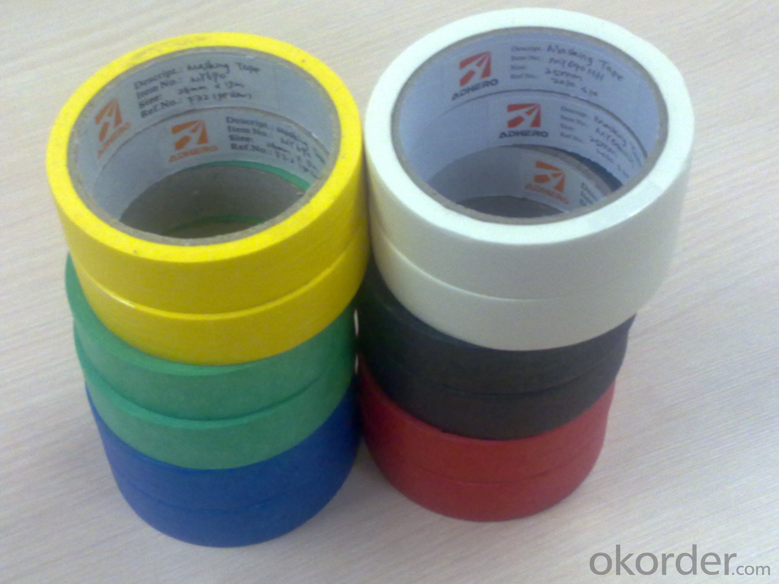 Masking Tape Made of Crepe Paper with Cheap Price