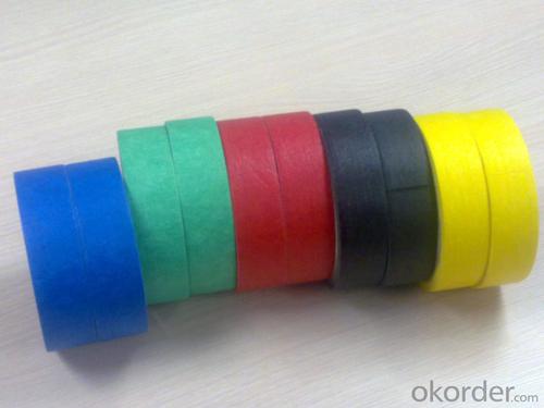 Masking Tape in Various Colors and Sizes Medium Tack System 1