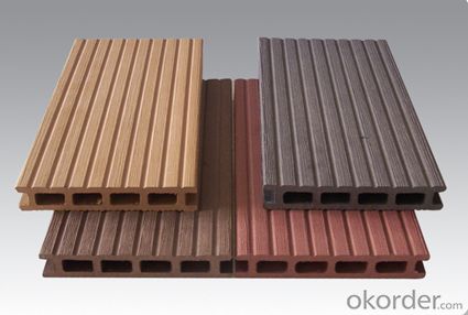 Brand New Most popularAnti-UV Waterproof Co-extrusion Wood Plastic Floor Boards Passed CE System 1