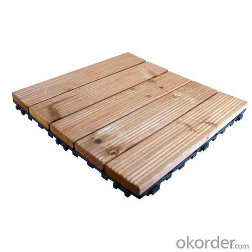 WPC Decking, Eco-friendly waterproof plastic composite  Floor/wpc decking outdoor passed CE System 1