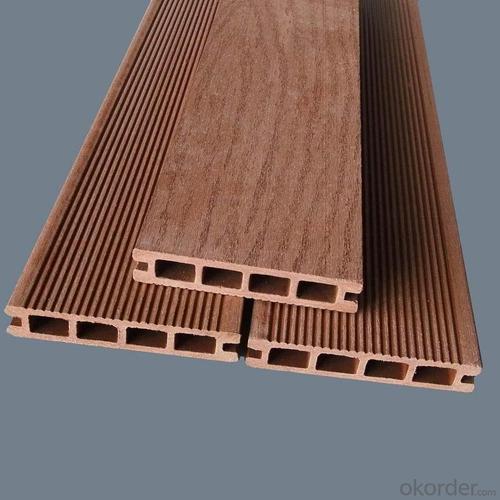 WPC decking floor, recycled material waterproof WPC decking floor System 1