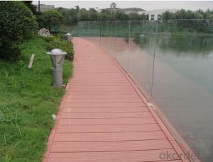 Solid Wood Decking made in China with high quality System 1