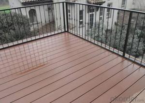 Rubber Wood Floor Decking with factory price System 1