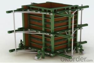 Steel Frame Formworks with Q345 Steel in Chinese Construction Building