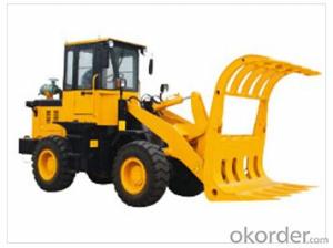 Wheel loader with bucket capacity  of 1.0 m3
