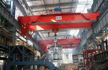Double Girder Overhead Ladle Crane for Steel Factory System 1