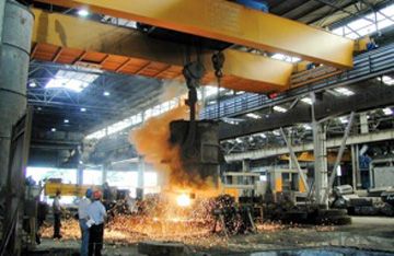Steel Plant Use Hot Environment Charging Crane System 1