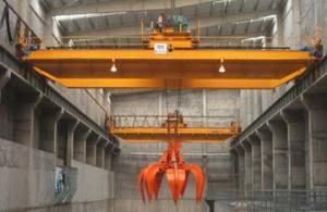 CE GOST SGS Certificated Steel Plant Use Scrap Grab Overhead Crane