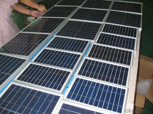 CNBM Crystalline Solar Panels for RV Campers Exported to Overseas Markets System 1