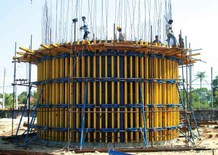 Timer Beam Formwork with Safer Condition and Bearing Load 20KN