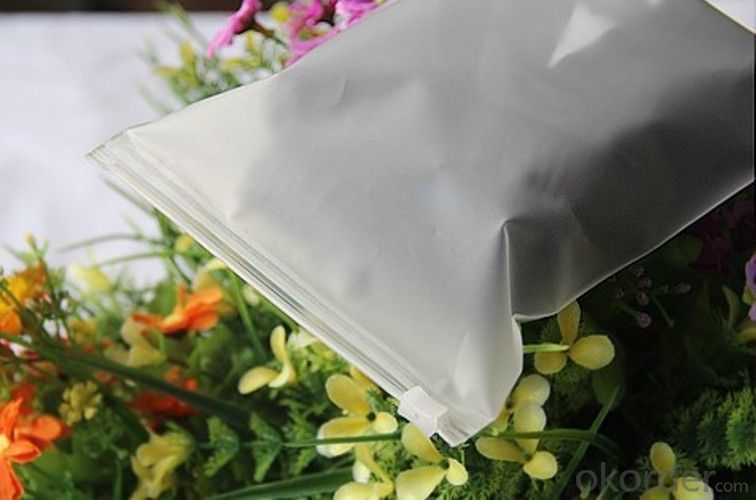 Bottom Sealed PE Unprinted Zipper Bags for Packing System 1