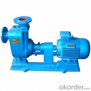 Self Priming Easy Suction Non Clog Sewage Pump System 1